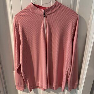 Foot Joy XXL Golf Pullover Pink White checked